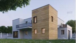 Proiect casa parter + etaj (212 mp) - Abya